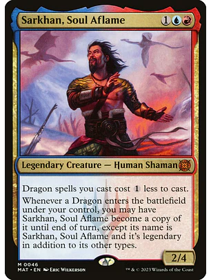 Sarkhan, Soul Aflame | Inglés | NM | MAT