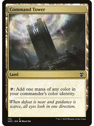 Command Tower | Inglés | NM | VOC