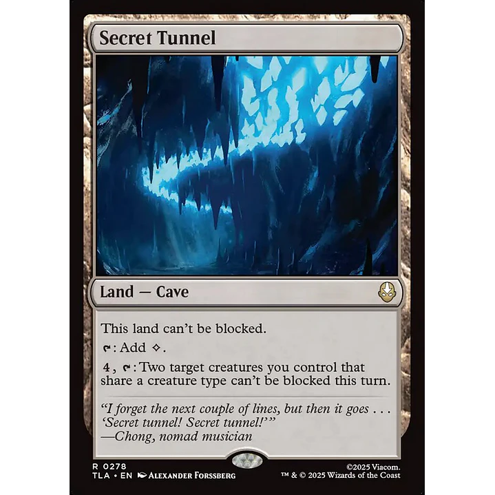 Secret Tunnel | Inglés | NM | TLA 1