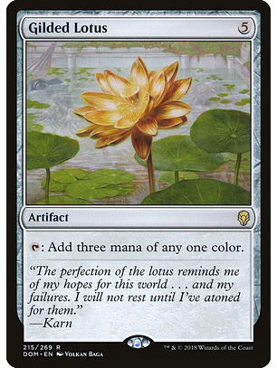 Gilded Lotus | Español | NM | DOM