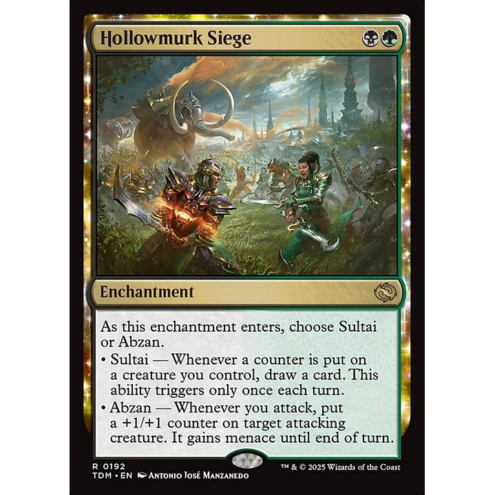 Hollowmurk Siege | Inglés | NM | TDM 1