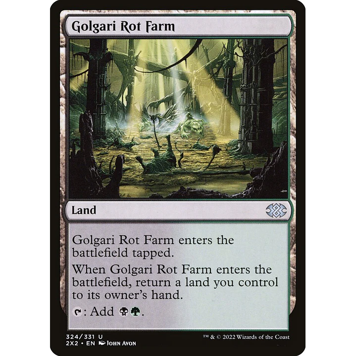 Golgari Rot Farm | Inglés | NM | 2X2 1