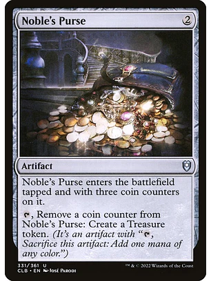 Noble's Purse | Español | NM | CLB