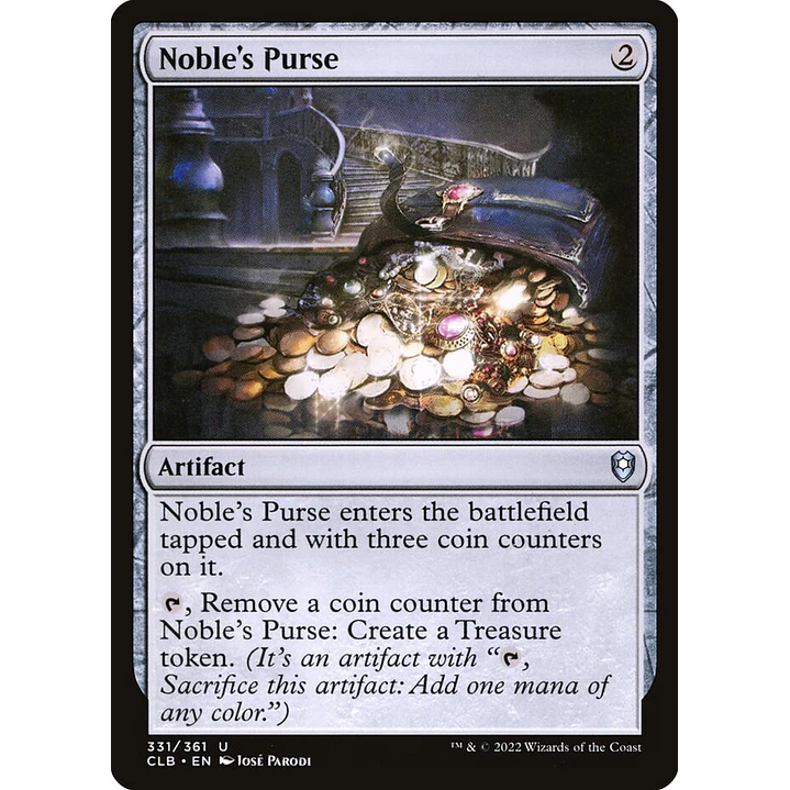 Noble's Purse | Español | NM | CLB 1