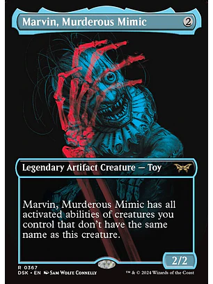 Marvin, Murderous Mimic (Borderless) | Inglés | NM | DSK