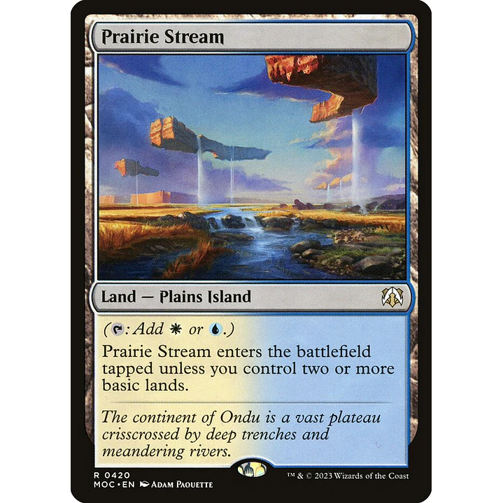 Prairie Stream | Inglés | NM | MOC 1