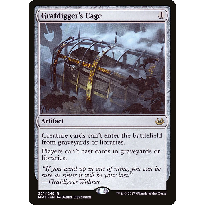 Grafdigger's Cage | Inglés | NM | MM3 1