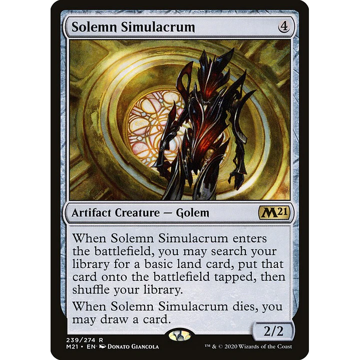 Solemn Simulacrum | Inglés | NM | M21 1