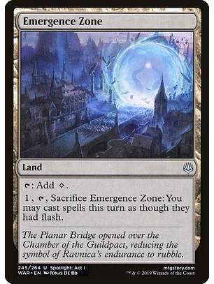 Emergence Zone | Español | NM | WAR