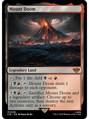 Mount Doom | Español | NM | LTR