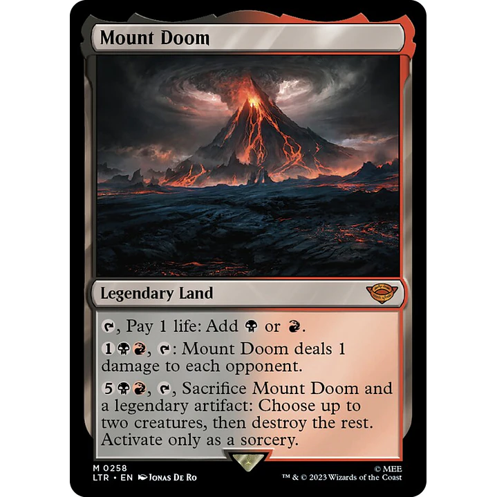 Mount Doom | Español | NM | LTR 1