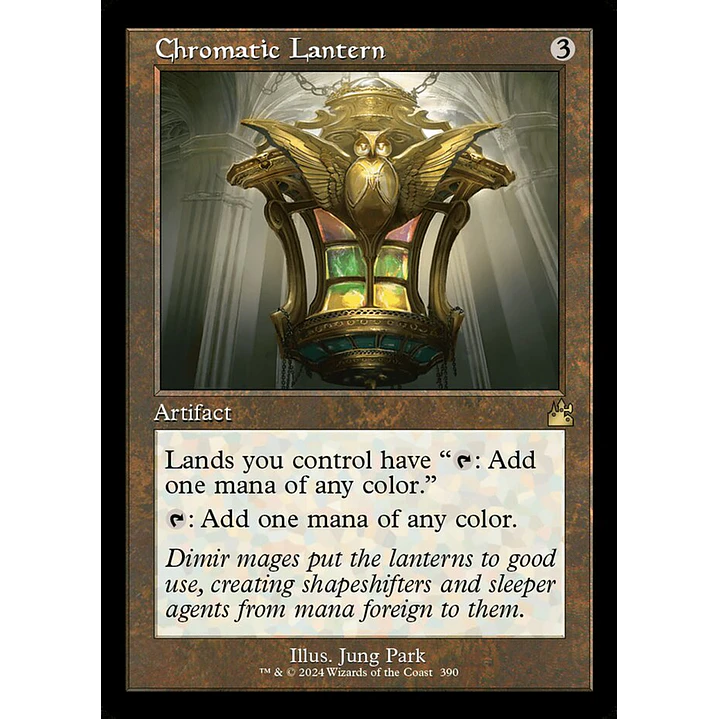Chromatic Lantern (Retro Frame) | Español | NM | RVR 1