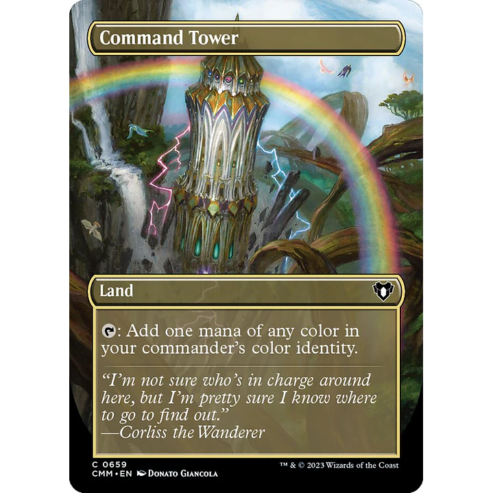 Command Tower (Borderless) | Inglés | NM | CMM 1