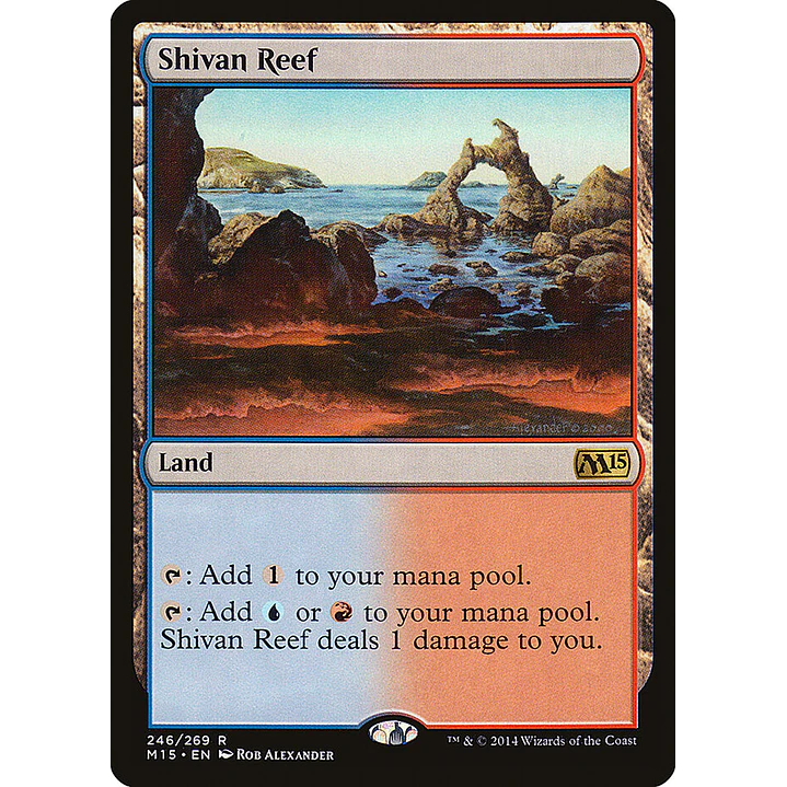 Shivan Reef | Español | NM | M15 1