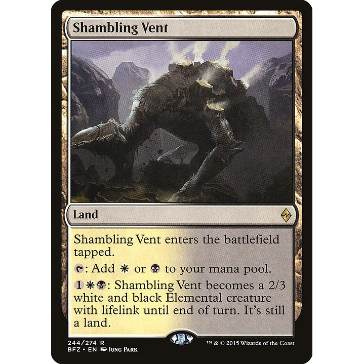 Shambling Vent | Español | NM | BFZ 1