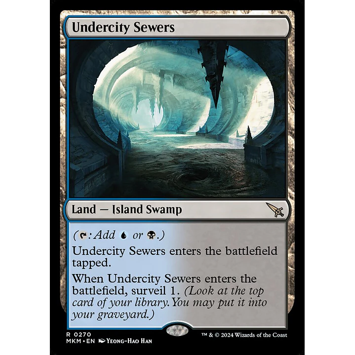 Undercity Sewers | Inglés | NM | MKM 1