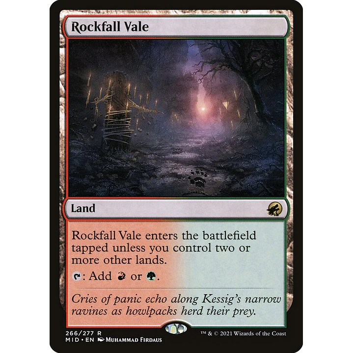 Rockfall Vale | Inglés | NM | MID 1