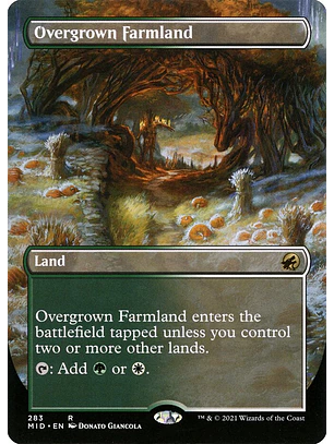 Overgrown Farmland (Borderless) | Inglés | NM | MID