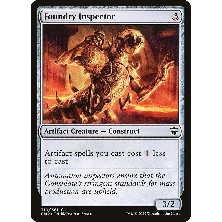 Foundry Inspector | Inglés | NM | CMR 1