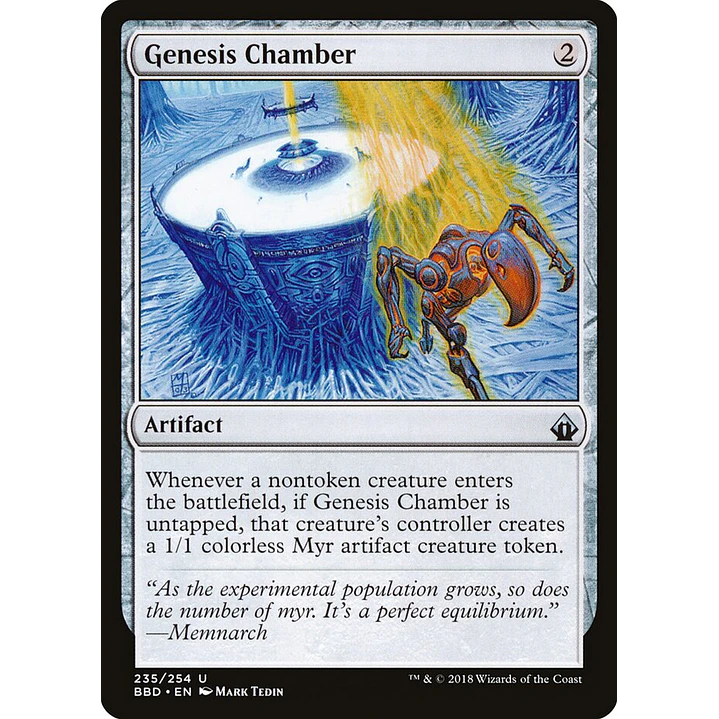 Genesis Chamber | Inglés | NM | BBD 1