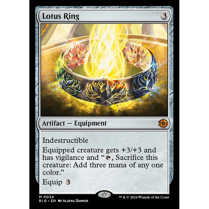 Lotus Ring | Inglés | NM | BIG 1