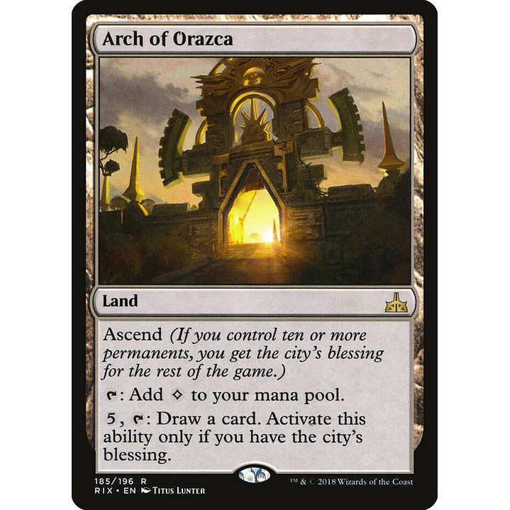 Arch of Orazca | Español | NM | RIX 1