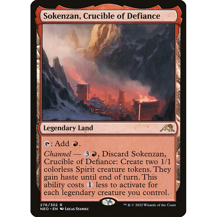 Sokenzan, Crucible of Defiance | Español | NM | NEO 1
