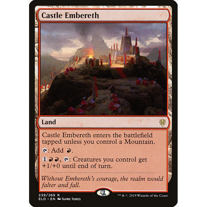 Castle Embereth | Español | NM | ELD 1