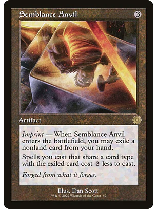 Semblance Anvil (Retro Frame) | Inglés | NM | BRR