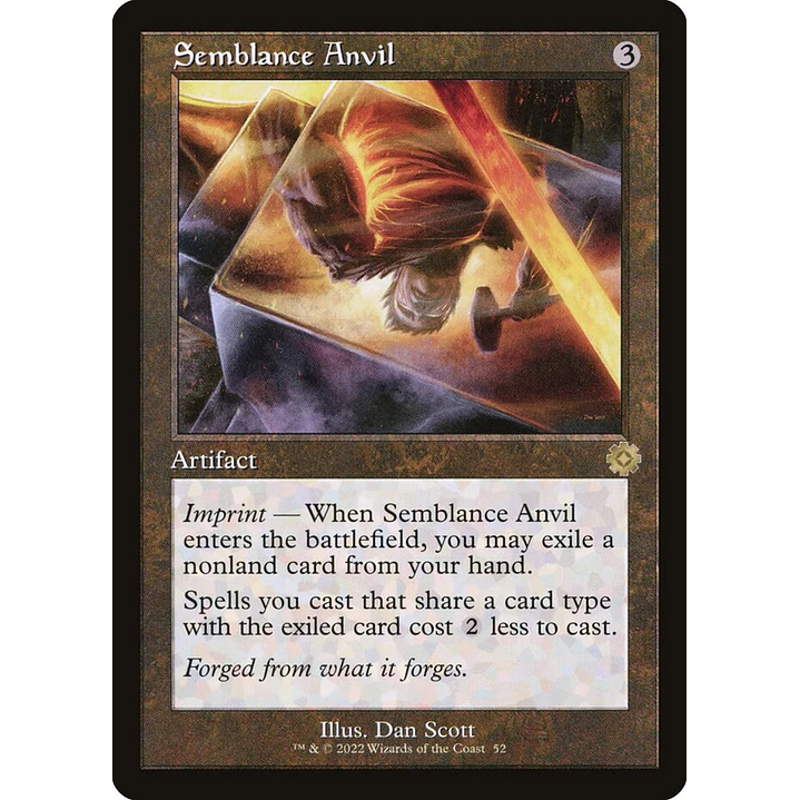 Semblance Anvil (Retro Frame) | Inglés | NM | BRR 1