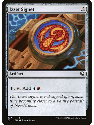 Izzet Signet | Inglés | NM | C21
