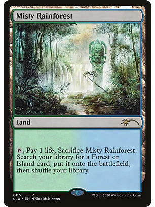 Misty Rainforest | Inglés | NM | SLU