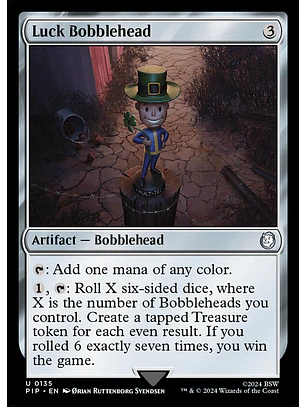 Luck Bobblehead | Inglés | NM | PIP