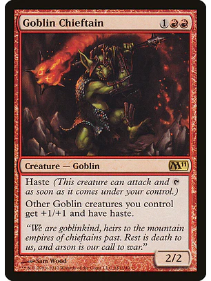 Goblin Chieftain | Español | NM | M11