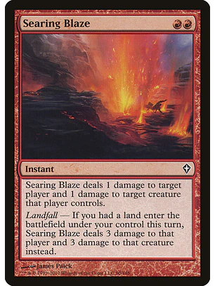 Searing Blaze | Español | NM | WWK