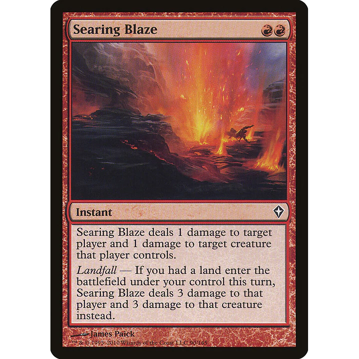 Searing Blaze | Español | NM | WWK 1