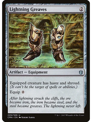 Lightning Greaves | Inglés | NM | CMA