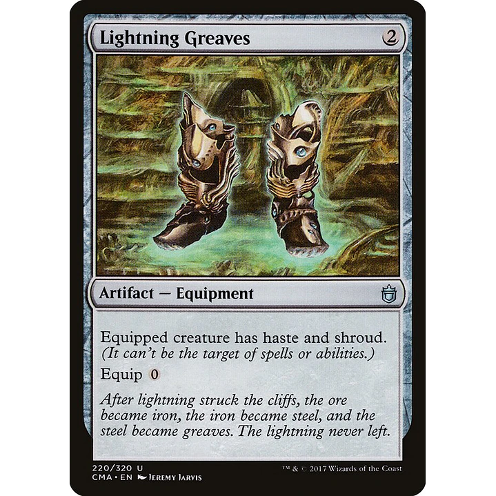 Lightning Greaves | Inglés | NM | CMA 1