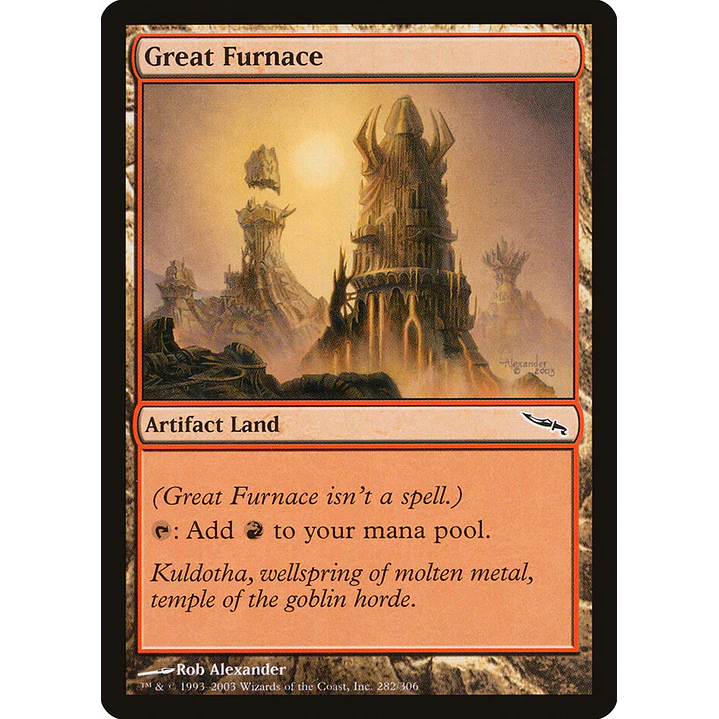 Great Furnace | Español | NM | MRD 1