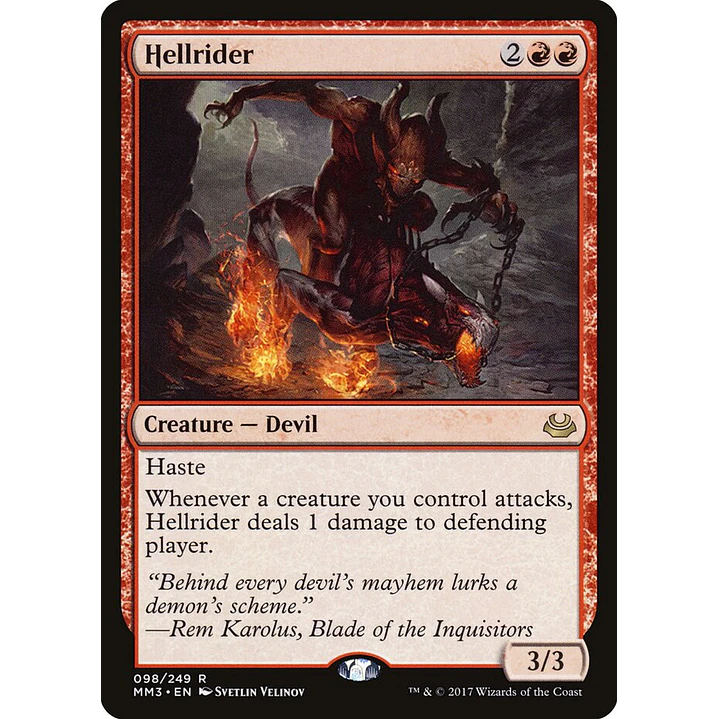 Hellrider | Inglés | NM | MM3 1