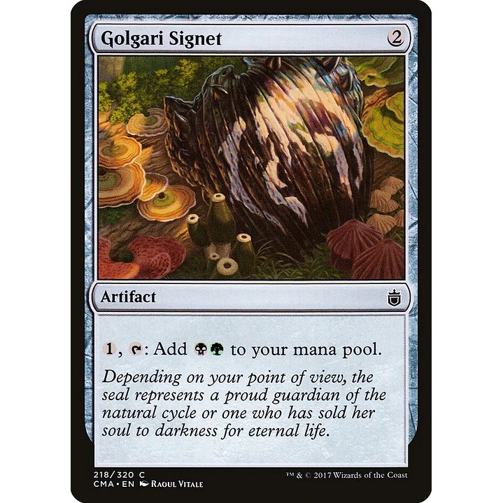 Golgari Signet | Inglés | NM | CMA 1
