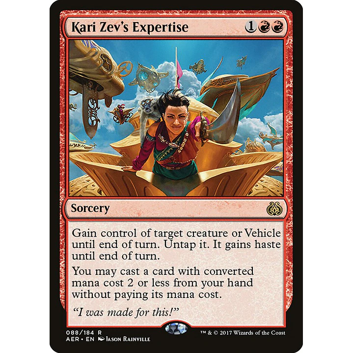 Kari Zev's Expertise | Inglés | NM | AER 1