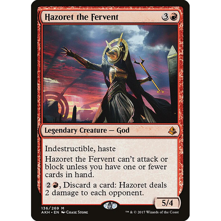 Hazoret the Fervent | Inglés | NM | AKH 1