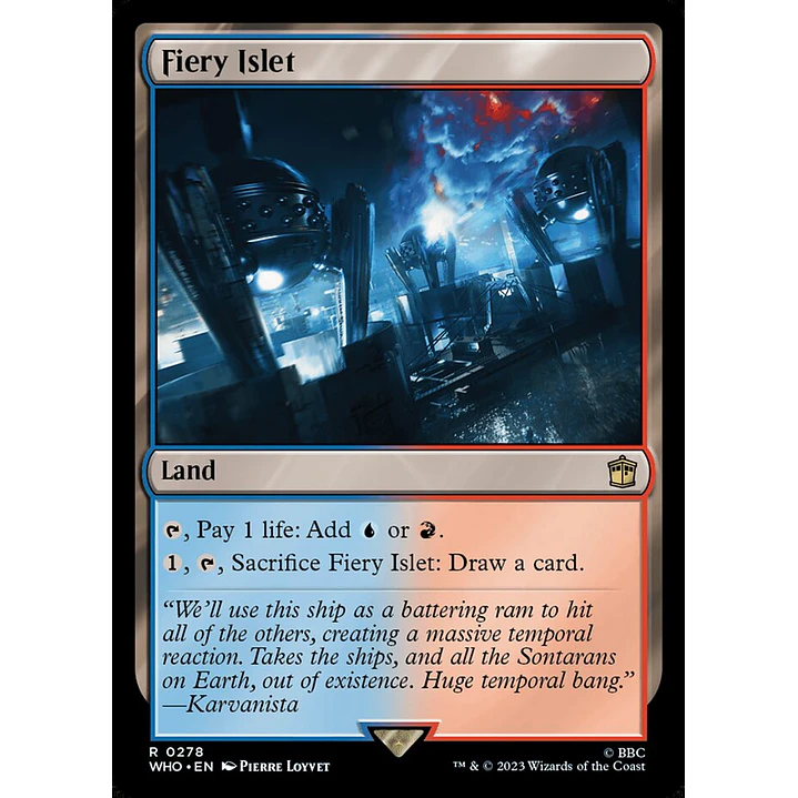Fiery Islet | Inglés | NM | WHO 1