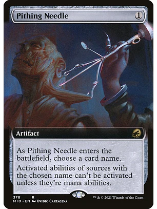 Pithing Needle (Extended Art) | Inglés | NM | MID