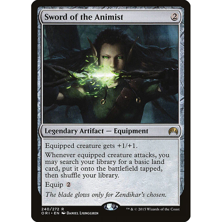 Sword of the Animist | Español | NM | ORI 1
