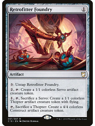 Retrofitter Foundry | Español | NM | C18
