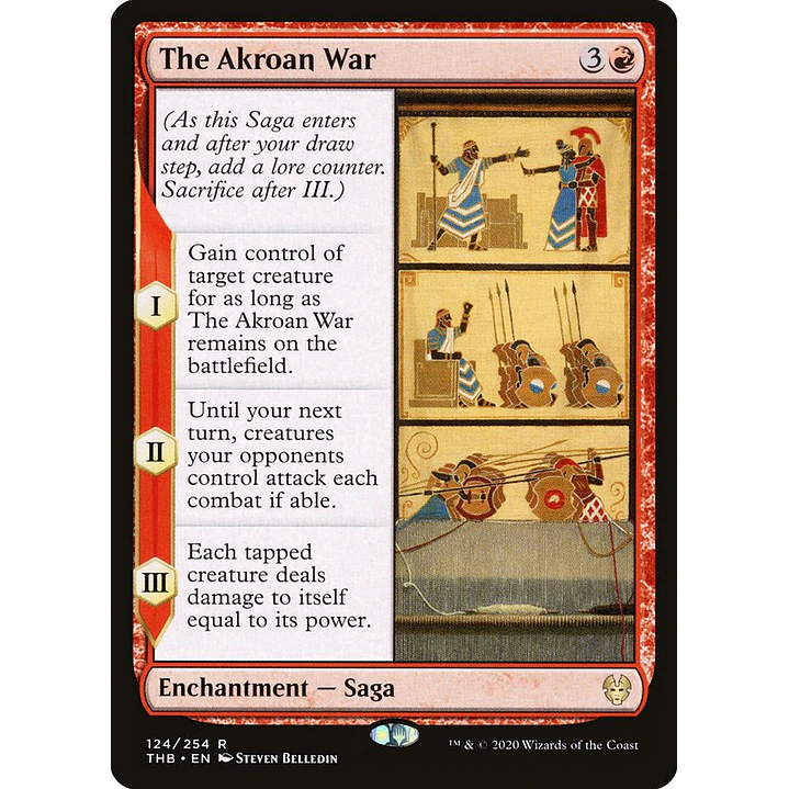 The Akroan War | Español | NM | THB 1