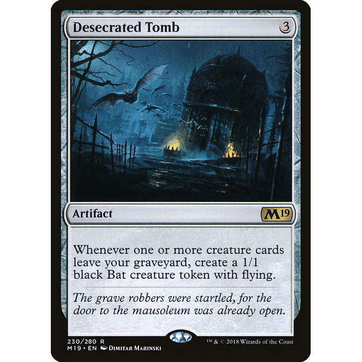 Desecrated Tomb | Español | NM | M19 1