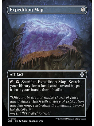 Expedition Map (Borderless) | Español | NM | LCC